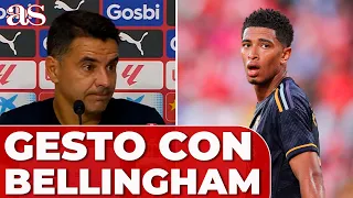 El gesto REVELADOR de MÍCHEL cuando nombra a BELLINGHAM | GIRONA 0 - REAL MADRID 3