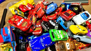 Looking for Disney Pixar Cars: Lightning McQueen, Kabuto, Tow Mater, Doc Hudson, Francesco, Sally