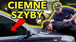 PRZYCIEMNIANIE SZYB vs POLICJA! *demontaż folii*