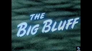 The Big Bluff 1955, Colorized, John Bromfield, Martha Vickers, Robert Hutton, Film Noir