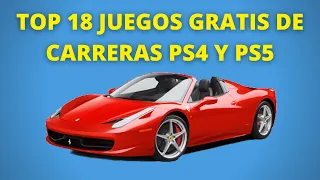 ✅TOP JUEGOS GRATIS PS4 Y PS5 DE CARRERAS🤯