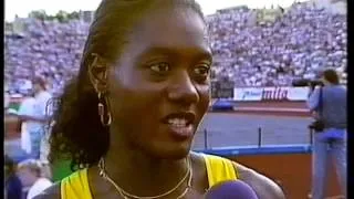 Merlene Ottey 1990/1991 Grand Prix Runs