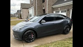 Washing my Tesla Model Y Performance. Don't forget this ONE thing before washing your Tesla.