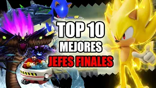TOP 10 MEJORES JEFES FINALES DE SONIC | Sergindsegasonic
