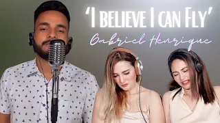 First time reacting to Gabriel Henrique’s cover of “I believe I can fly” || He sure is soaring high!