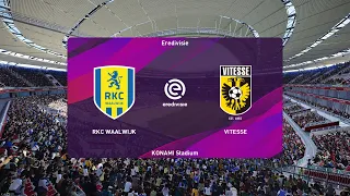 PES 2020 | RKC Waalwijk vs Vitesse - Netherlands Eredivisie | 13/09/2020 | 1080p 60FPS