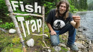 Ready. Set. Fish Traps! - Day 17 & 18 of 30 Day Survival Challenge Canadian Rockies