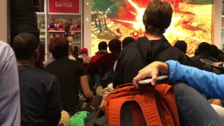 Nintendo NY -The Legend of Zelda : Breath of The Wild Crowd Reaction