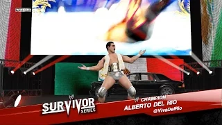 WWE 2K15 - CM Punk vs. Alberto Del Rio: Survivor Series | PS4 Gameplay