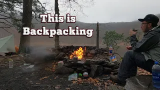 Beginner Backpacking - Campfire Cooking & Abandoned Hotels on Echo Lake