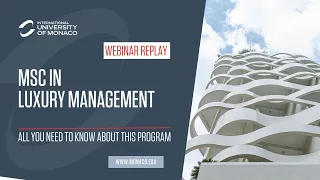 Q&A Session - MSc in Luxury Management