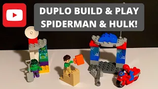 LEGO DUPLO Spider-Man & Hulk Adventures Set 10876 - Build & Play!