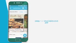 How to use the vouchercloud app