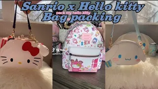 [ASMR] Pack My Sanrio Bag with me part 15 | Satisfying TikTok Compilations