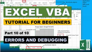 Excel VBA Tutorial for Beginners (Part 10/10): Debugging and Error Handling