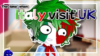 The time, when Italy visit UK || Countryhumans || Gacha Club