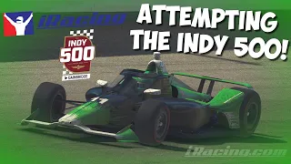 ATTEMPTING THE INDY 500! | IRACING INDY 500