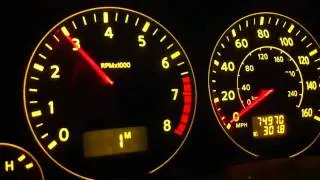 Infiniti fx35 0-120 km/h