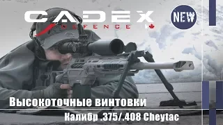 Высокоточные винтовки Cadex Defence для рекордной стрельбы