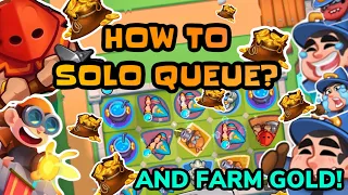 Rush Royale - How to Solo Queue? Deck + gold tips!