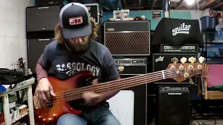 Dalis Car - Dalis Car (Mick Karn) bass cover