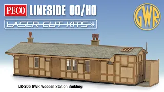 MONKTON COMBE - NEW PECO LINESIDE OO/HO LASER CUT WOOD KIT