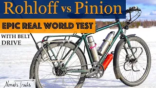 First 1200 km! – Pinion vs Rohloff w/belt – What's the BEST DRIVETRAIN?  – side-by-side test / EPS 1
