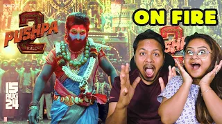 Pushpa 2 The Rule Teaser REACTION | Allu Arjun | Sukumar | Rashmika Mandanna | Fahadh Faasil | DSP