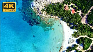 The Secret Beach Unbelievable Beauty Breathtaking Views From Above - 4K Video Ultra HD