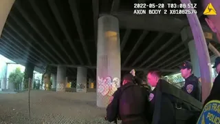 San Francisco police: officers fatally shot 2 men fighting with knife under I-280 overpass