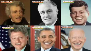 Democratic presidents singing I'm Blue Deepfake