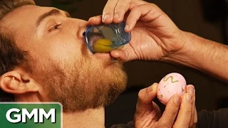 Raw Egg Eating Challenge