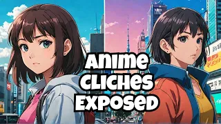 Comparison: Anime Clichés ⛩️🌸☯💗 #anime #manga