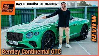 Bentley Continental GTC (2023) Das luxuriöseste Cabrio ever?! Fahrbericht | Review | Test | V8 Azure