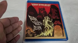 BURN WITCH BURN 1962 KL STUDIOS BLU RAY UNBOXING REVIEW!!!