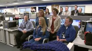 Astronaut Karen Nyberg Visits NASA Glenn