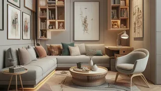 Small Modern Living Room Design Ideas 2024: Space Saving Tips for Stylish Spaces