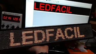 Cartel LED texto pasante falla, solución TF-S5UR TF-S6UR ★LEDFACIL★