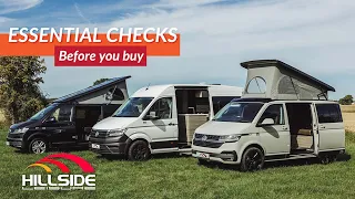 Essential checks before you buy Campervan conversions