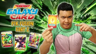 KRISTAL ! Boboiboy Galaxy Card Pek Fusion Part 2 - Unpacking & Review