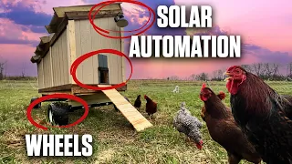 Weird Mobile Chicken Coop That Works