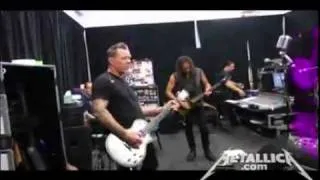 metallica-in tuning room stone gold crazy