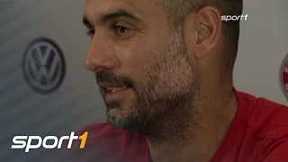 Guardiolas Begegnung mit Hoeneß nach dessen Rückkehr | BUNDESLIGA AKTUELL