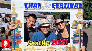สนุกจนลืมถ่ายคลิป Thai Festival SEATTLE 2023 I DJUNG TV EP.318