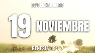 Devocional diario 19 de Noviembre (TcD)