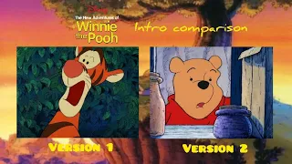 The New Adventures of Winnie the Pooh (1988-92): Intro Comparison (Remastered Edition)