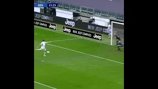 Ronaldo with a brilliant assist vs Genoa 1893