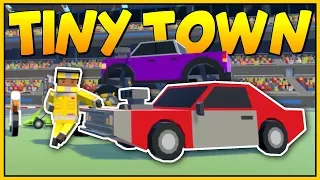 BUILDING THE BIGGEST VR RACING TRACK THE WORLD HAS EVER SEEN - Tiny Town VR Gameplay - VR HTC Vive