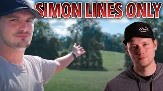 Simon Lines Only Disc Golf Challenge