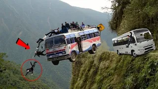 Dangerous Idiots Fastest Truck, Bus, Heavy Equipment & Logging Wood Truck Fails Total Idiots at Work